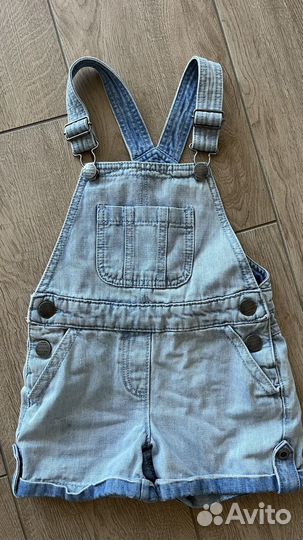 Джинсовый комбинезон для девочки