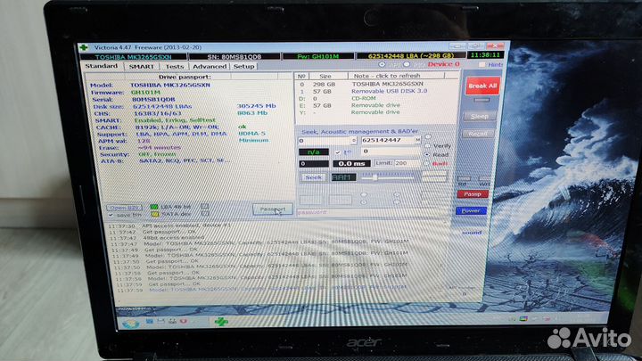 Жесткий диск 320 gb SATA 2.5