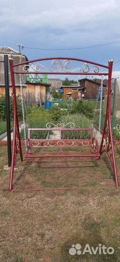 Садовые качели новые
