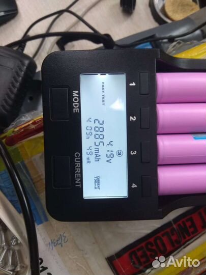 Литиевые батарейки 18650 2900 мА