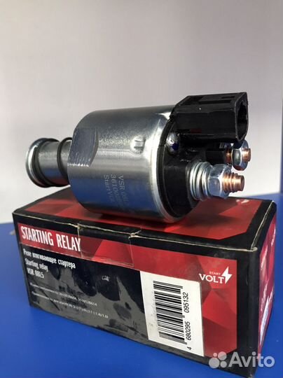 Втягивающее реле стартера Hyundai Solaris