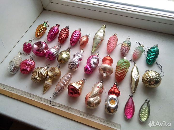 Елочные игрушки СССР