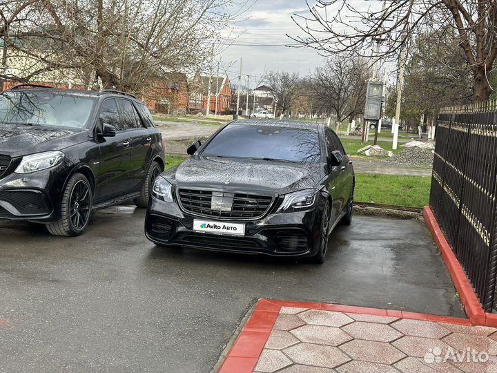 Mercedes-Benz S-класс 4.7 AT, 2015, 134 000 км