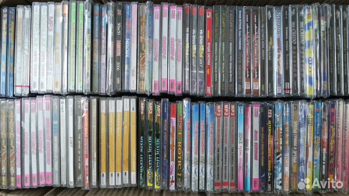 Cd диски много