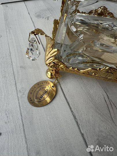 Пепельница хрусталь Swarovski