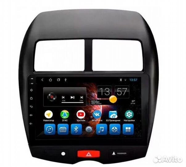 Штатная магнитола для Mitsubishi ASX 10-21 Android