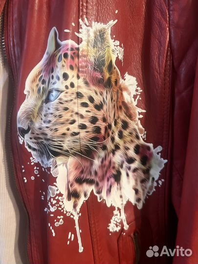 Кожаные куртки 46