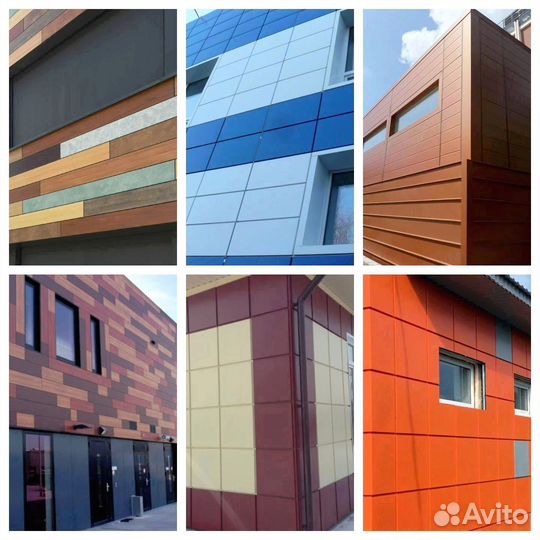 Фасадные металлические кассеты