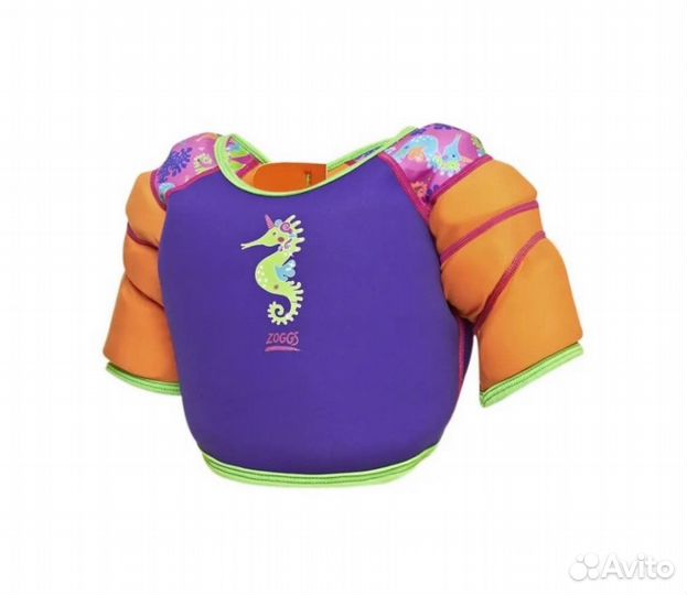 Топ с поплавками, жилет Zoggs