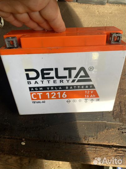 Акб Delta 1216