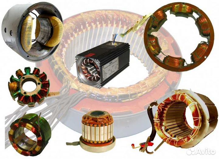 Ремонт электродвигателей (работаем с 2001г.)