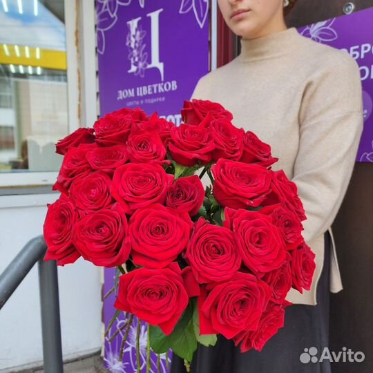 Букет из роз с доставкой, разные сорта