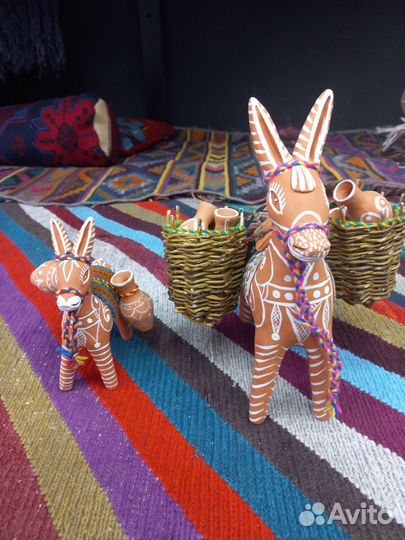 Балхарские гончарные ослики