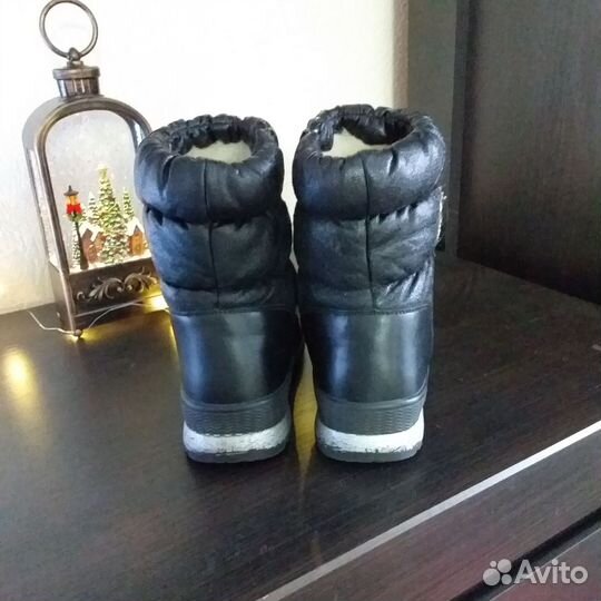 Дутики сапоги натуральная плотная шерсть рр 32