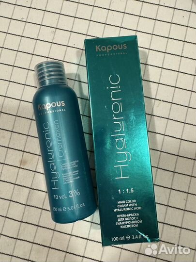 Краска для волос kapous 6.12 и оксид