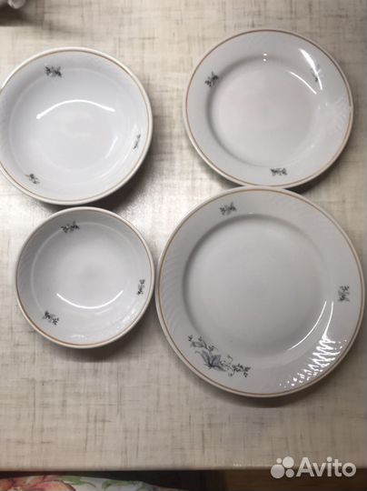 Столовый сервиз вфз времен СССР