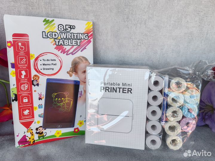 Мини принтер, термопринтер блютуз