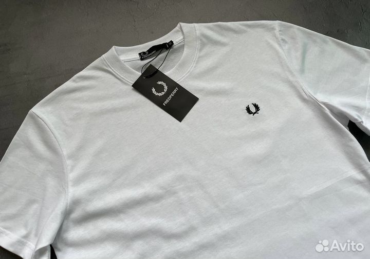 Футболка fred perry белая