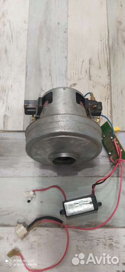 Электродвигатель пылесоса с компрессором