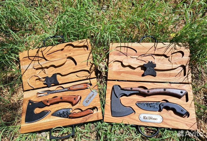 Подарочный набор топор + нож