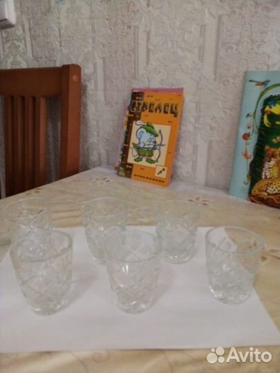 Хрустальные рюмки