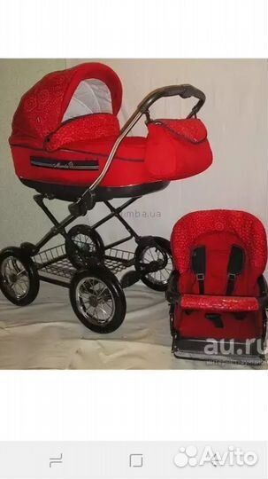 Продам люльку и прогулочный блок от коляски Roan M