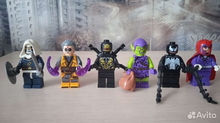 Lego marvel минифигурки