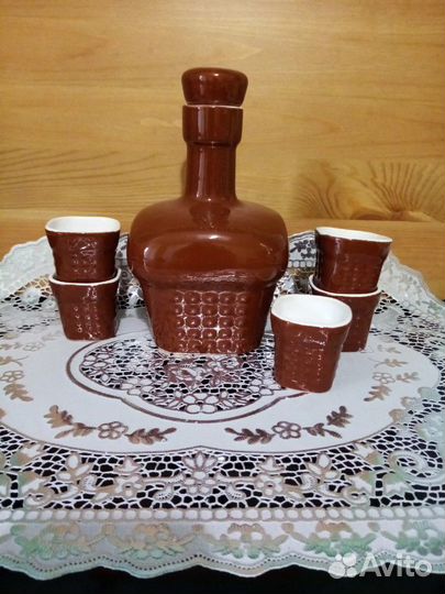 Ваза, штоф, графин, бочонок, керамика СССР