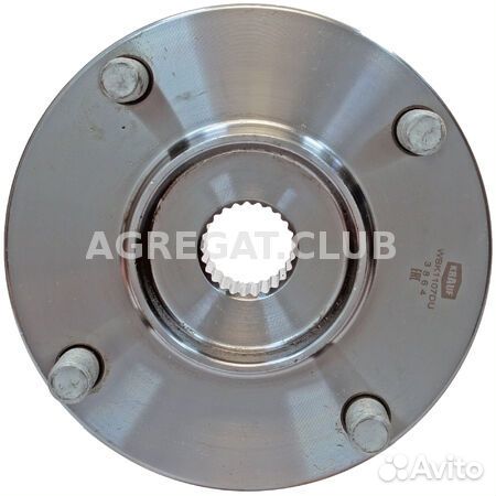 Ступица в сборе krauf WBK1107DU