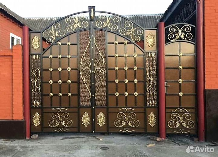 Кованные ворота