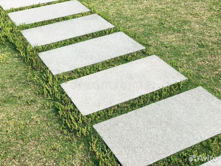 Широкоформатная плитка пошаговая плитка