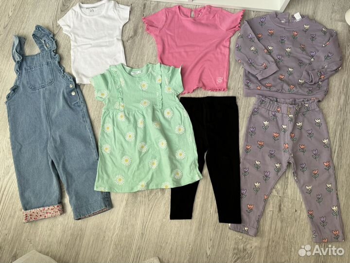 Пакет вещей на девочку 86 92