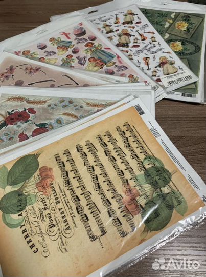 Рисовая бумага для декупаж