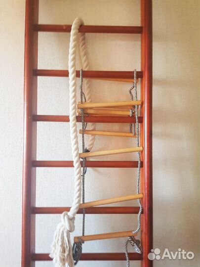 Спортивный уголок для детей дерево массив