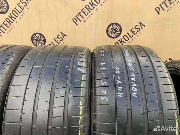 Yokohama Advan Sport V107 285/40 R22 и 325/35 R22 110Y
