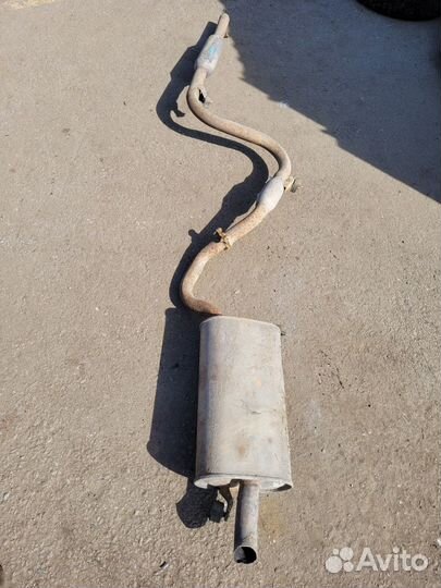 Глушитель на Galant 8