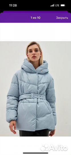 Пуховик женский Zarina