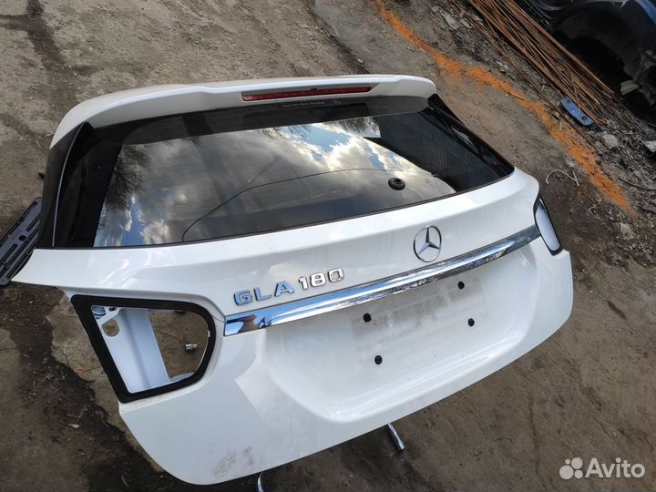 Mercedes X156 крышка багажника белый цвет