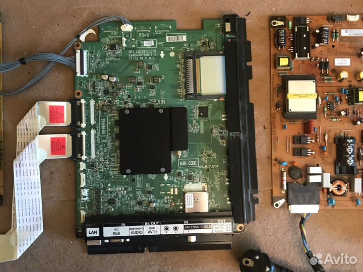 Запчасти для ЖК телевизоров