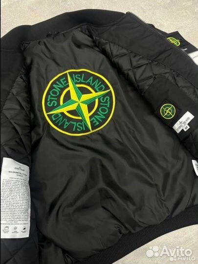 Мужской бомбер Stone island