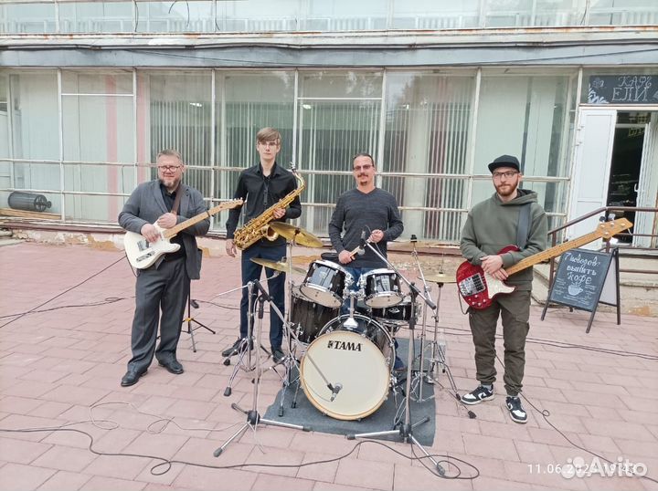 Кавер (cover) группа Полдень