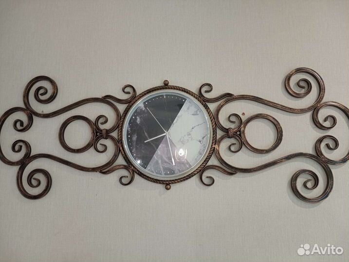 Кованый каркас для часов