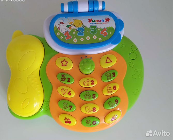 Детский телефон игрушка