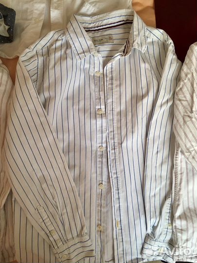 Рубашка Zara,H&M для мальчика 134 140