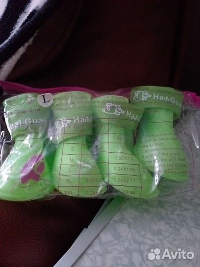 Сапожки для средних пород собак зимние и осенние