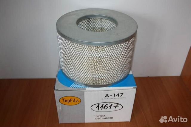 Фильтр воздушный toyota land cruiser 1kzte