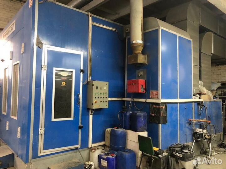 Монтаж и демонтаж покрасочной камеры под ключ