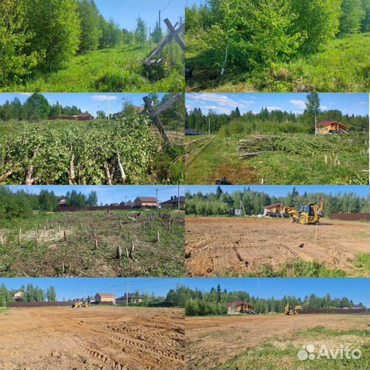 Расчистка участка под ключ