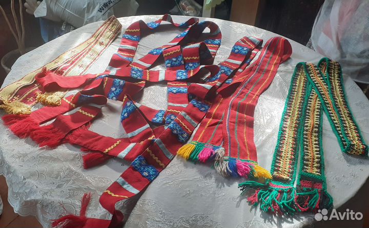 Русский народный пояс кушак опояска