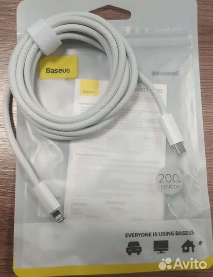 Кабель USB-C Lightning (MFI) для iPhone, iPad 2м